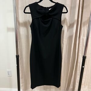 Calvin Klein Black Midi Dress